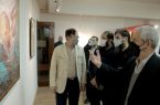 آثار کارگاه «نقش سربند» در نگارخانه مشهد به نمایش در آمد